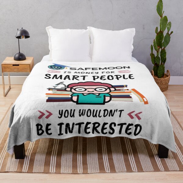 Item preview, Crypto T-ShirtSafemoon Is Money for Smart People, You Wouldn't Be Interested. Funny design for cryptocurrency fans designed and sold by AdeLaide46.