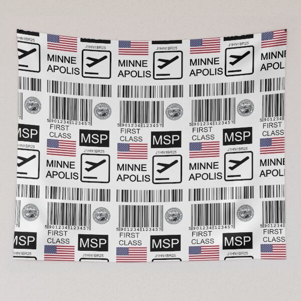 Item preview, Minneapolis–Saint Paul International Airport designed and sold by Travellerz.