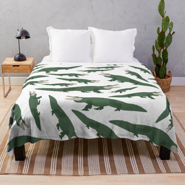 Item preview, Cute Alligator Crocodile Pattern designed and sold by idovedesign.