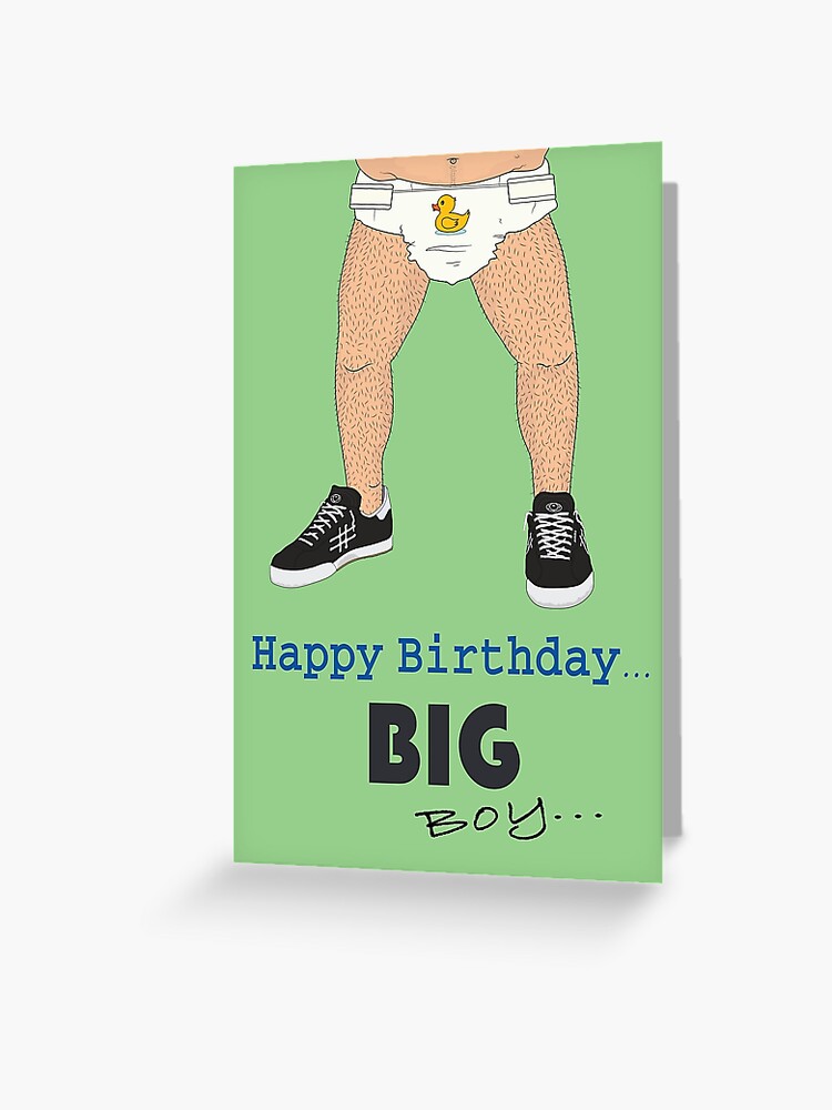 Big Happy Birthday Card