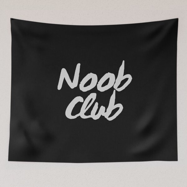 Aperçu de l'œuvre Typographie audacieuse du Noob Club Vintage créée et vendue par garniturex.