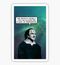 Garak Truth Quote Sticker