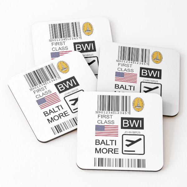Item preview, Baltimore/Washington International Airport designed and sold by Travellerz.