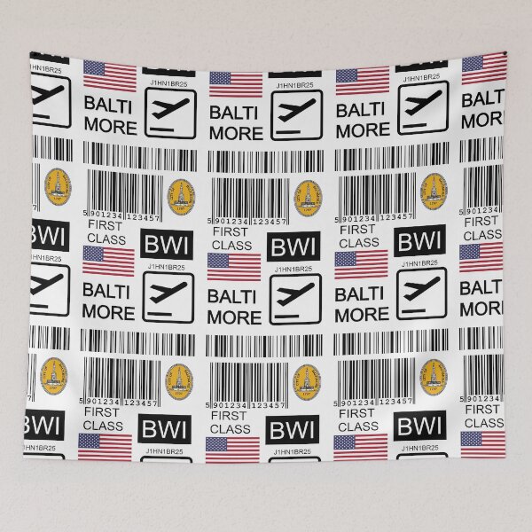 Item preview, Baltimore/Washington International Airport designed and sold by Travellerz.