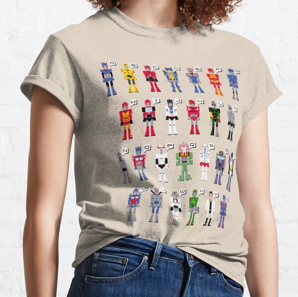 Transformatoren Alphabet Classic T-Shirt