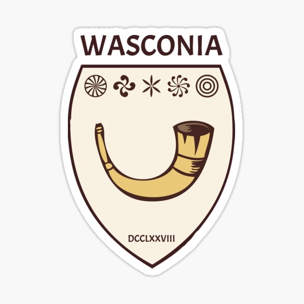 Wasconia 778 - Cor brisé de Roland, trophée vascon Sticker