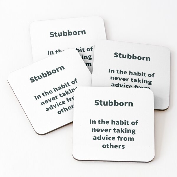 Item preview, Stubborn designed and sold by RBBHovi.