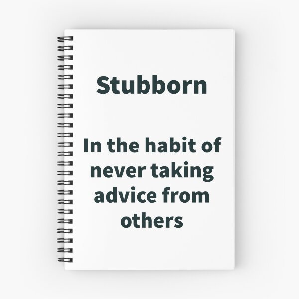 Item preview, Stubborn designed and sold by RBBHovi.