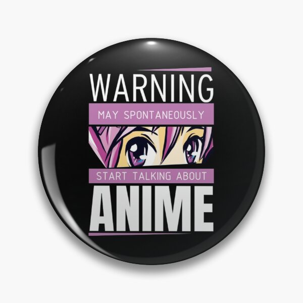 Item preview, Anime Warning Spontaneous | Perfect Gift designed and sold by sarajuliaka.
