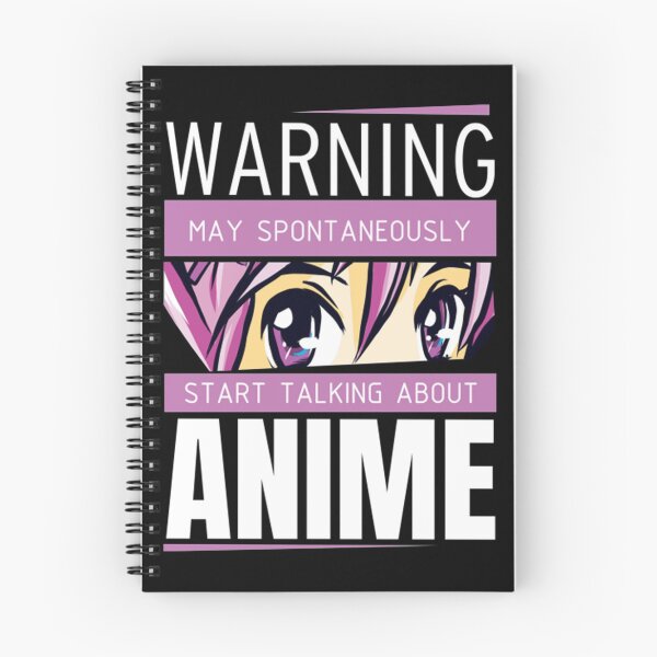 Item preview, Anime Warning Spontaneous | Perfect Gift designed and sold by sarajuliaka.