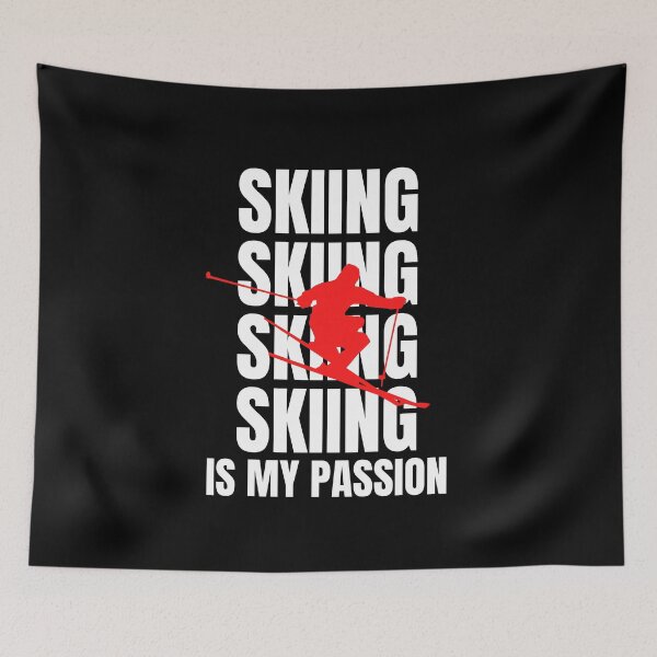 Item preview, Skiing Is My Passion designed and sold by mirzadesign.