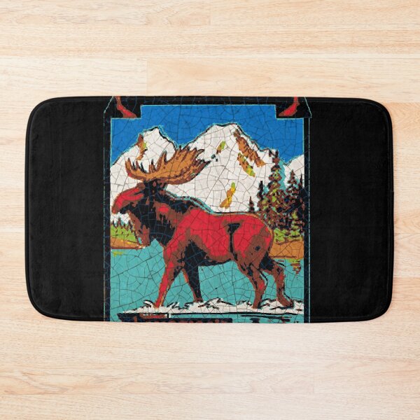 Item preview, Alaska the Last Frontier USA  Moose Sticker designed and sold by ericmendoza21.