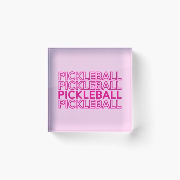 Artikelvorschau, Rosa Pickleball-Kunst entworfen und verkauft von EvieWoj.