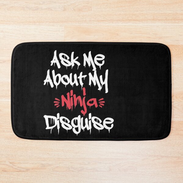 Item preview, Ask Me About My Ninja Disguise designed and sold by Heddar Badreddine.