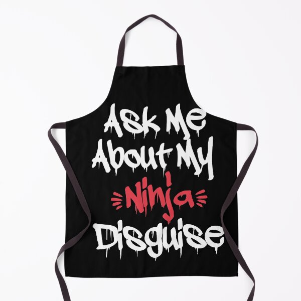Item preview, Ask Me About My Ninja Disguise designed and sold by Heddar Badreddine.