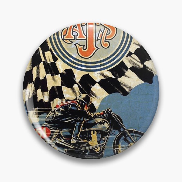 Item preview, AJS motorcycles UK Art Print designed and sold by ericmendoza21.