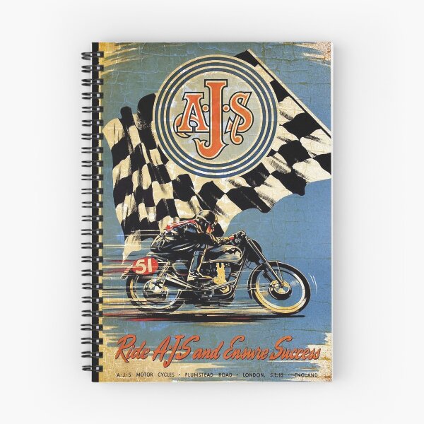 Item preview, AJS motorcycles UK Art Print designed and sold by ericmendoza21.