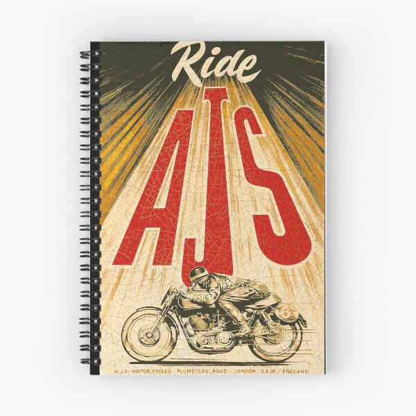 Item preview, AJS motorcycles UK Poster designed and sold by ericmendoza21.