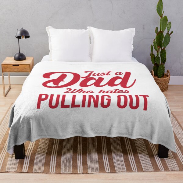 Item preview, Just A Dad Who Hates Pulling Out - Funny Dad Joke - Birthday Gift for Dad designed and sold by LahcenIqbi.