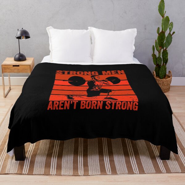 Item preview, Strong men arent born strong designed and sold by FurioInc.