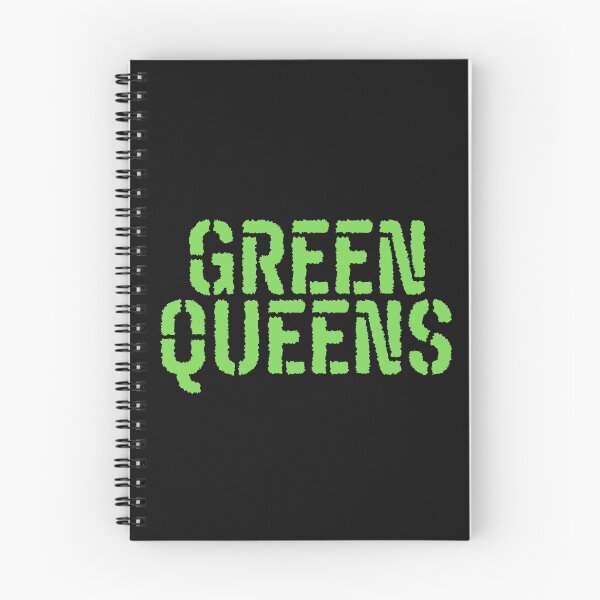 Item preview, Vintage Green Queens Bold Typography  designed and sold by garniturex.