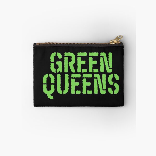 Item preview, Vintage Green Queens Bold Typography  designed and sold by garniturex.