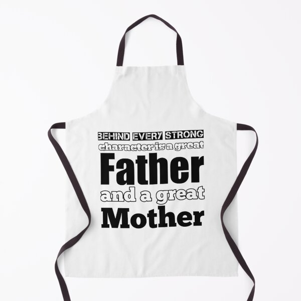 Item preview, behind every strong character is a graet father and a great mother t-shirt designed and sold by Frangi_Pane_ Magazine.