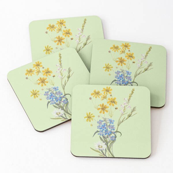 Item preview, Vintage Colorful Wildflowers designed and sold by JoyforU.