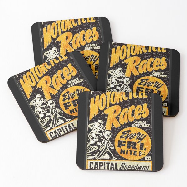 Item preview, AMA Dirt bike races California Poster designed and sold by ericmendoza21.