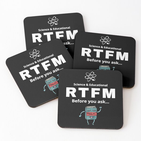Item preview, RTFM Before you ask... designed and sold by StrideOrDie.