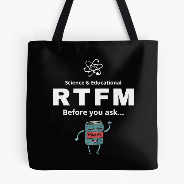 Item preview, RTFM Before you ask... designed and sold by StrideOrDie.