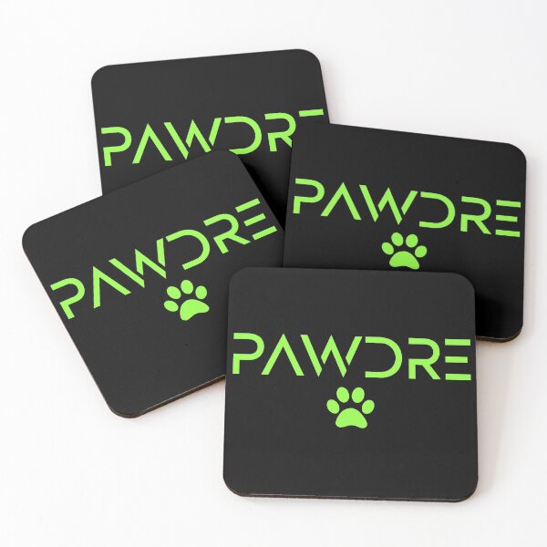 Item preview, Pawdre stylish Summer neon green text | Dog dad | Gifts for Dog owner Pawdre | New dog owner |Gifts for Dog Dad designed and sold by Violet Treasures.