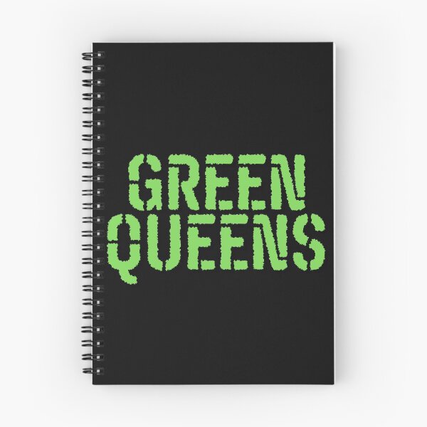 Item preview, Vintage Green Queens Bold Typography  designed and sold by garniturex.
