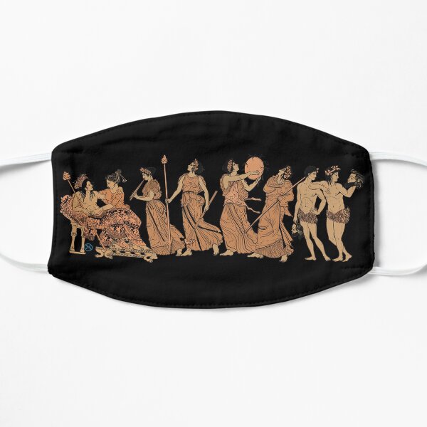 A festival to Dionysus - The Bacchanalia Flat Mask