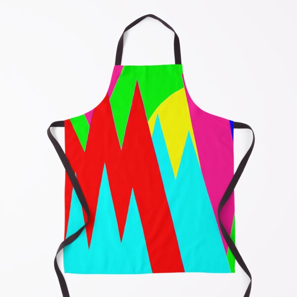 Item preview, Pink Yellow Blue Abstract Lines designed and sold by ZubiyaArt.