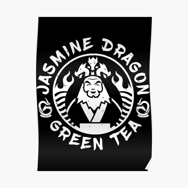 "Jasmine Dragon Green Tea 01 " Poster for Sale by KylynWynne Redbubble