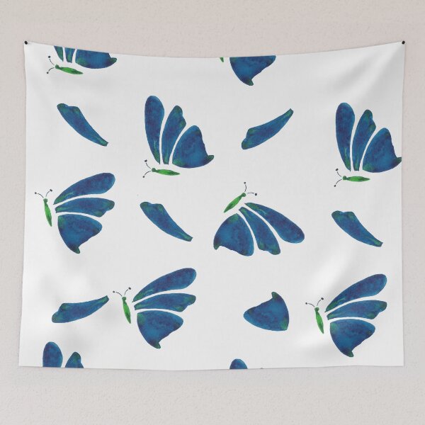 Item preview, Butterfly Garden Gouche Painting designed and sold by NAYANA S KUMAR.