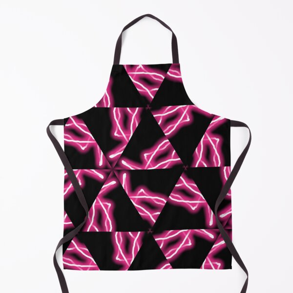Item preview, geometric neon triangle pattern. designed and sold by ZubiyaArt.
