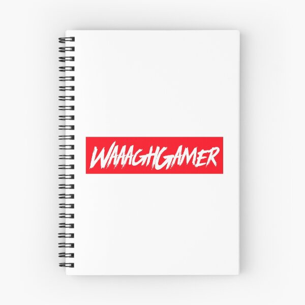 Item preview, WAAAGHGAMER white on red designed and sold by PWstore.