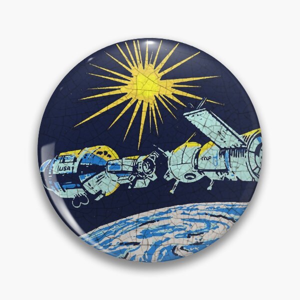 Artikelvorschau, Apollo Sojus Mission Aufkleber Sticker entworfen und verkauft von ericmendoza21.