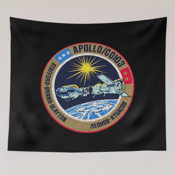 Item preview, Apollo Soyuz Mission decal Sticker designed and sold by ericmendoza21.