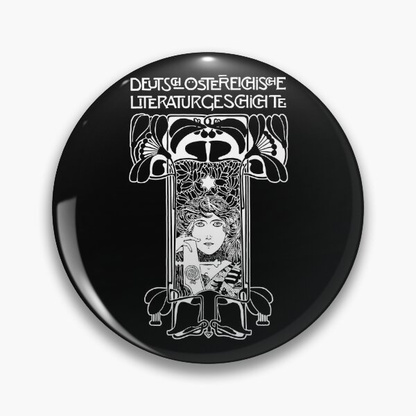 Item preview, Vintage Art Nouveau, Art Deco style German poster design designed and sold by Proverbial Wisdom Design.