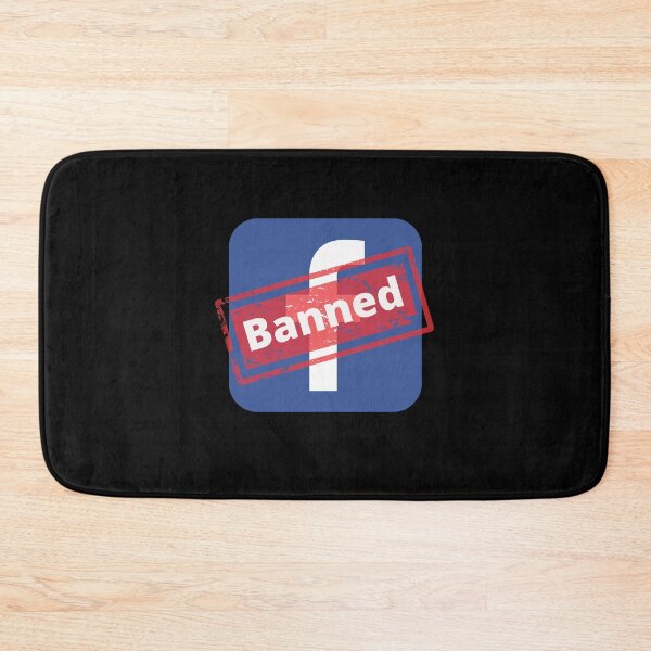 Item preview, Banned from Facebook, Social Media designed and sold by Zentropik.