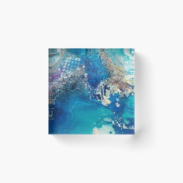 Fragile Coast (Frag 1) Acrylic Block