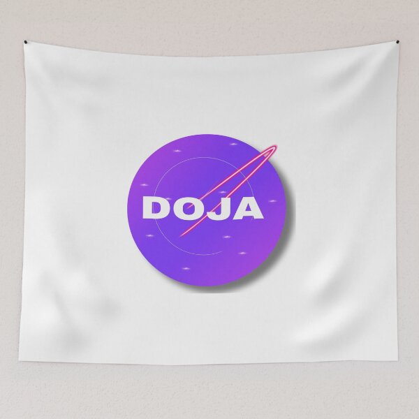 Item preview, Doja cat nasa Sticker  designed and sold by Nedskr.