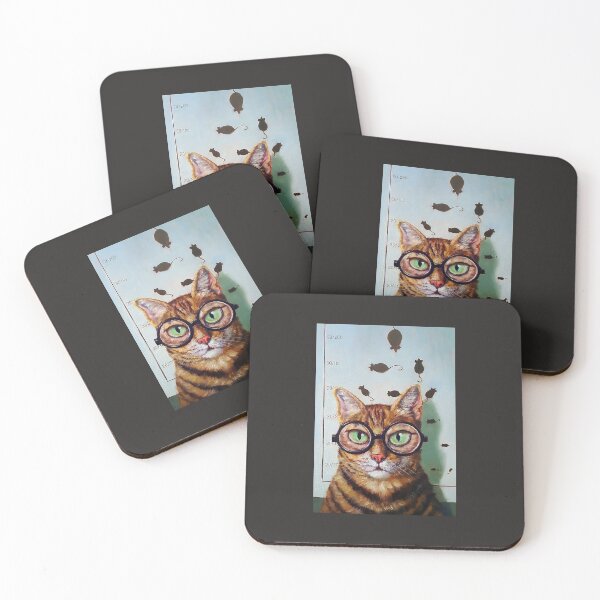 Item preview, Cat Optometrist Poster designed and sold by barbaraschumach.