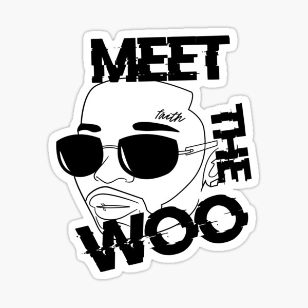 Meet The Woo Pop Smoke Sticker For Sale By Katsukijoestar Redbubble