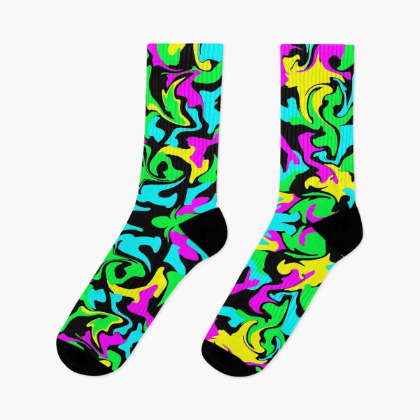 Item preview, bright trippy neon psychedelic kaleidoscope designed and sold by Cool Stuff Galore.