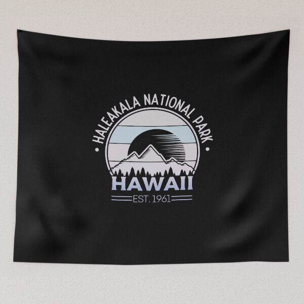 Item preview, Haleakala National Park Hawaii gradient | Hiking | Summer Retro | Mountains landscape designed and sold by Violet Treasures.