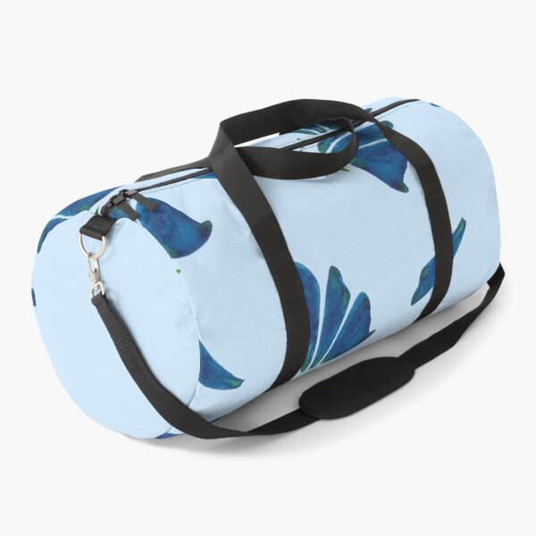 Item preview, Butterfly Garden Gouache Painting in Baby Blue designed and sold by NAYANA S KUMAR.